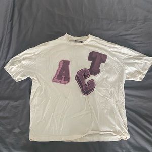 Mens cream Asos graphic tshirt size M